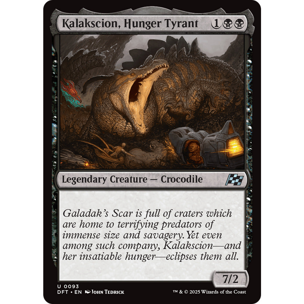 Kalakscion, Hunger Tyrant (Aetherdrift) Near Mint Foil