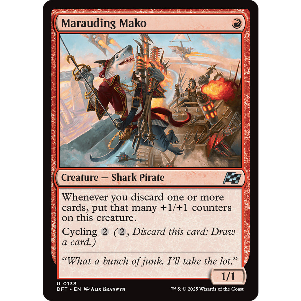 Marauding Mako (Aetherdrift) Near Mint