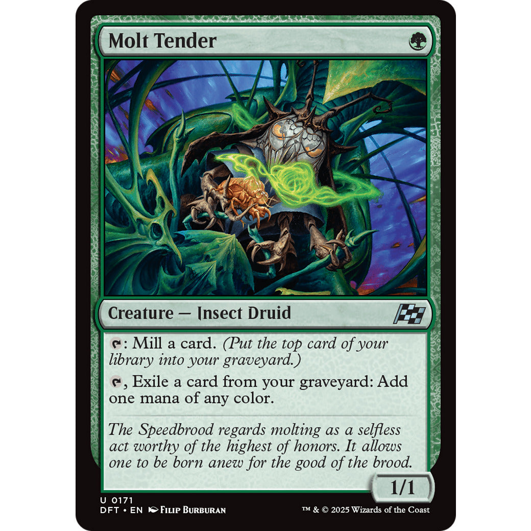 Molt Tender (Aetherdrift) Near Mint Foil