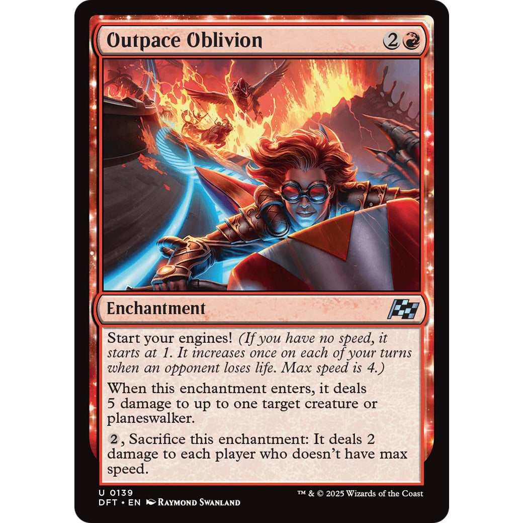 Outpace Oblivion (Aetherdrift) Near Mint Foil