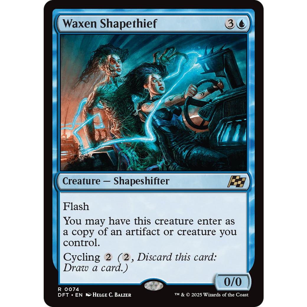 Waxen Shapethief (Aetherdrift) Near Mint Foil