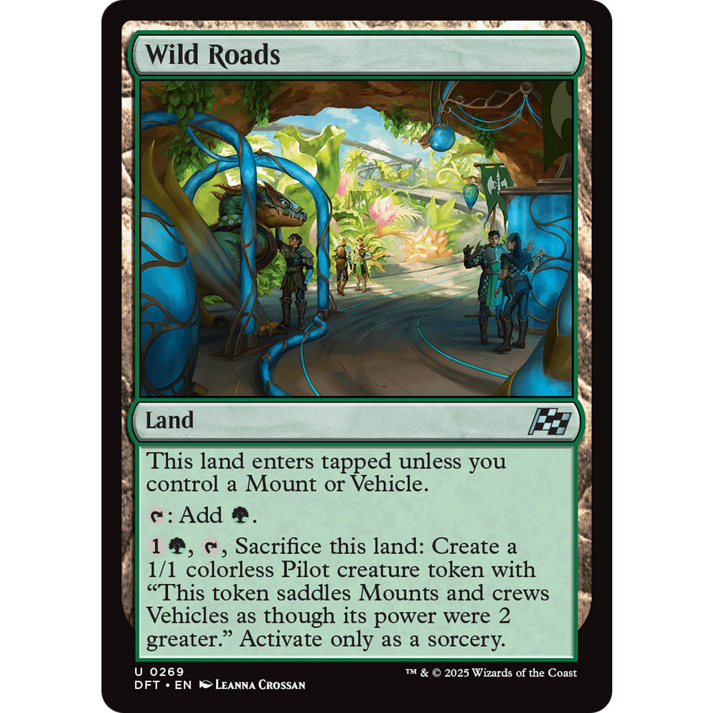 Wild Roads (Aetherdrift) Light Play Foil
