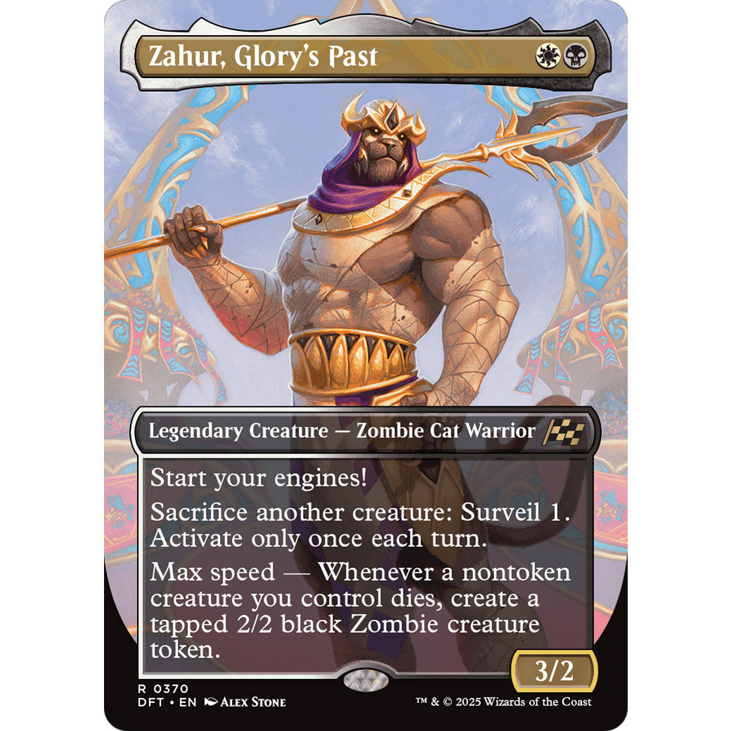 Zahur, Glory's Past (Borderless) (Aetherdrift) Near Mint