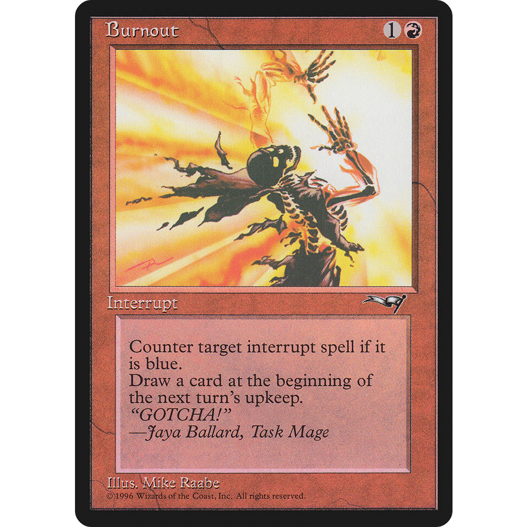 Burnout (Alliances) Light Play