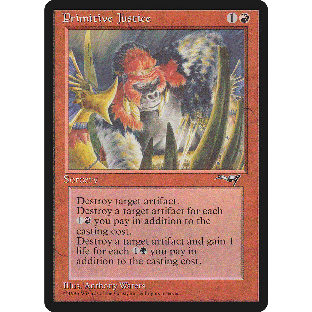 Primitive Justice (Alliances) Light Play