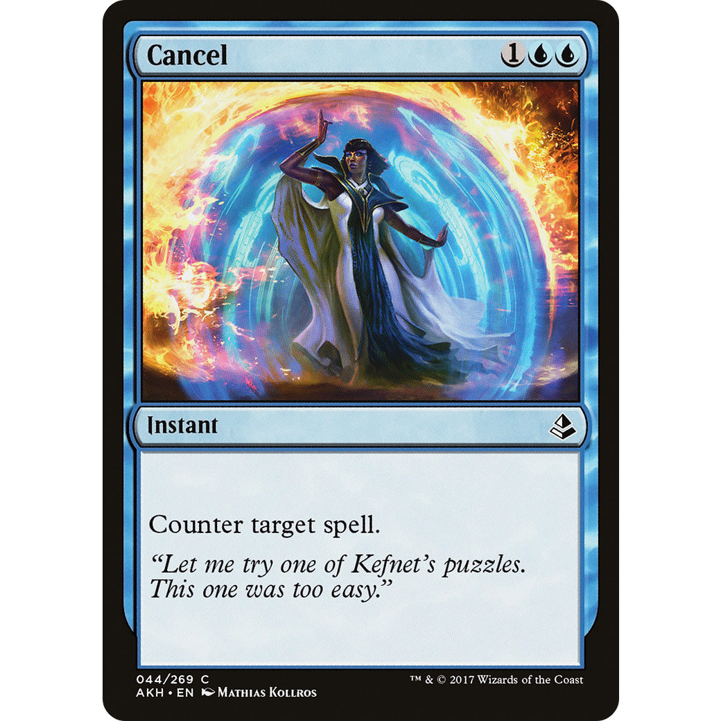 Cancel (Amonkhet) Light Play Foil