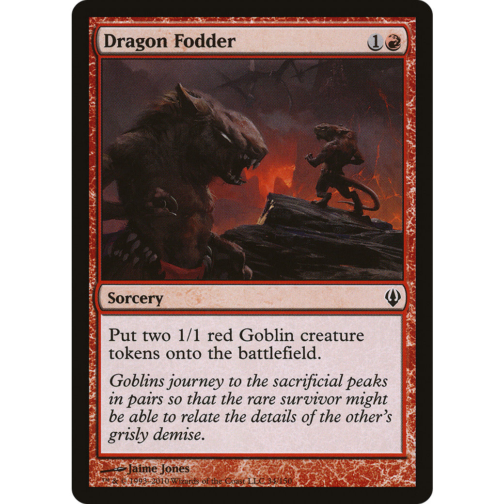 Dragon Fodder (Archenemy) Light Play