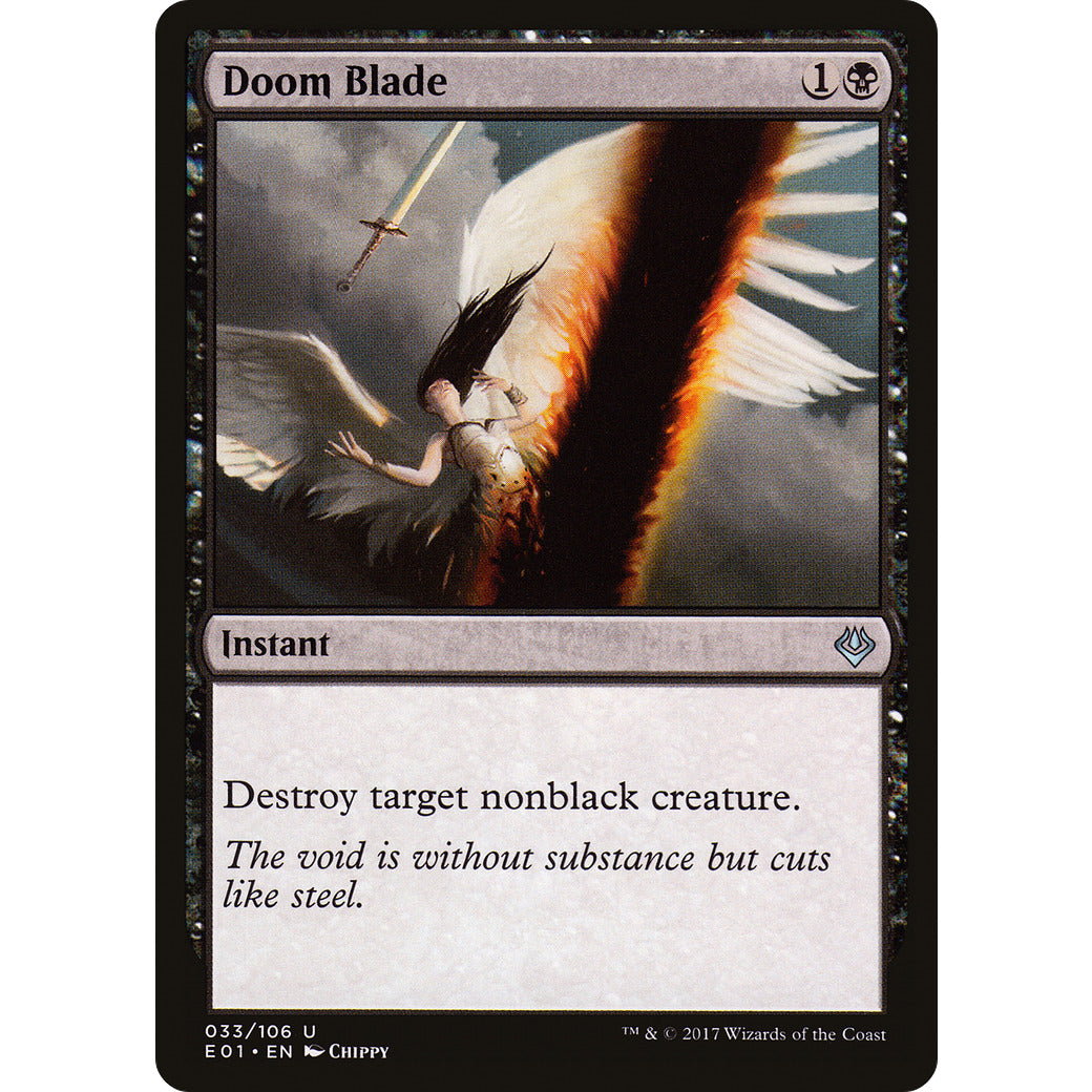 Doom Blade (Archenemy: Nicol Bolas) Light Play