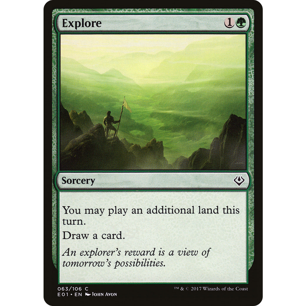 Explore (Archenemy: Nicol Bolas) Light Play