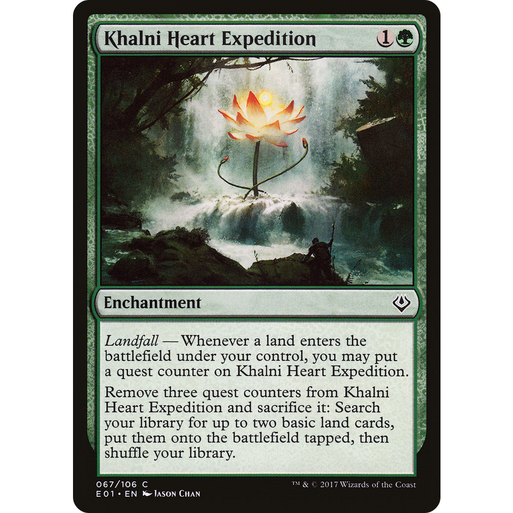 Khalni Heart Expedition (Archenemy: Nicol Bolas) Light Play