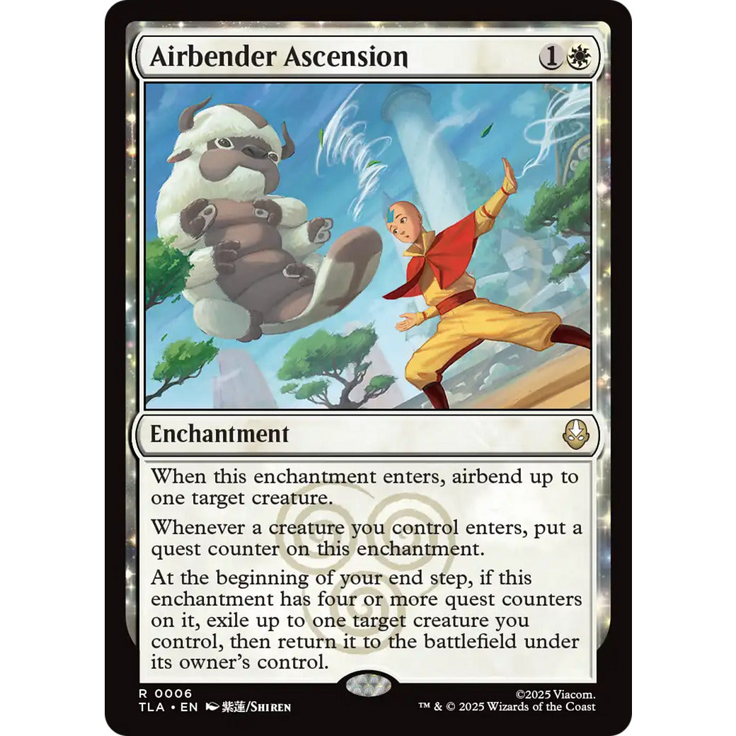 Airbender Ascension (Avatar: The Last Airbender) Near Mint Foil
