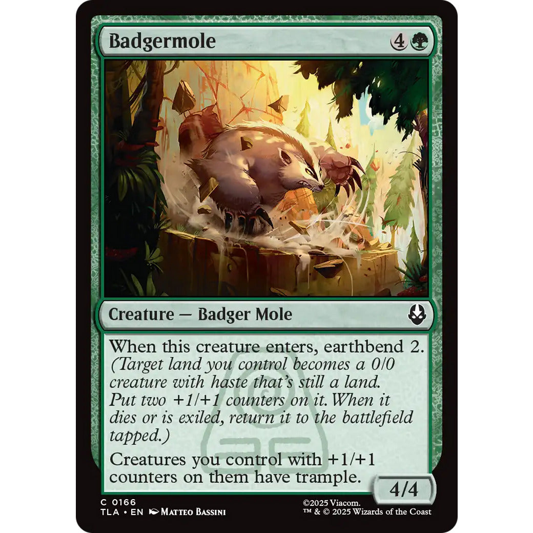 Badgermole (Avatar: The Last Airbender) Near Mint Foil