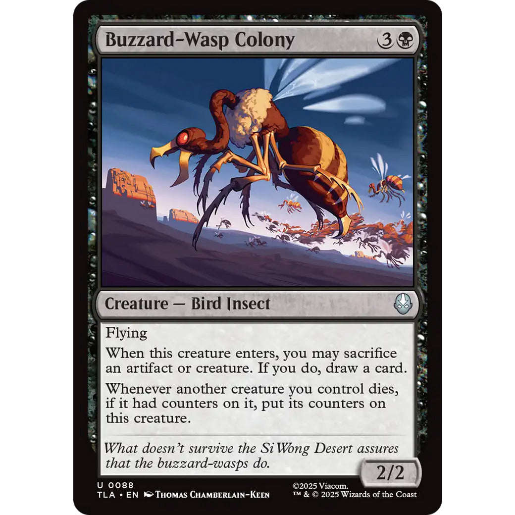 Buzzard-Wasp Colony (Avatar: The Last Airbender) Near Mint Foil