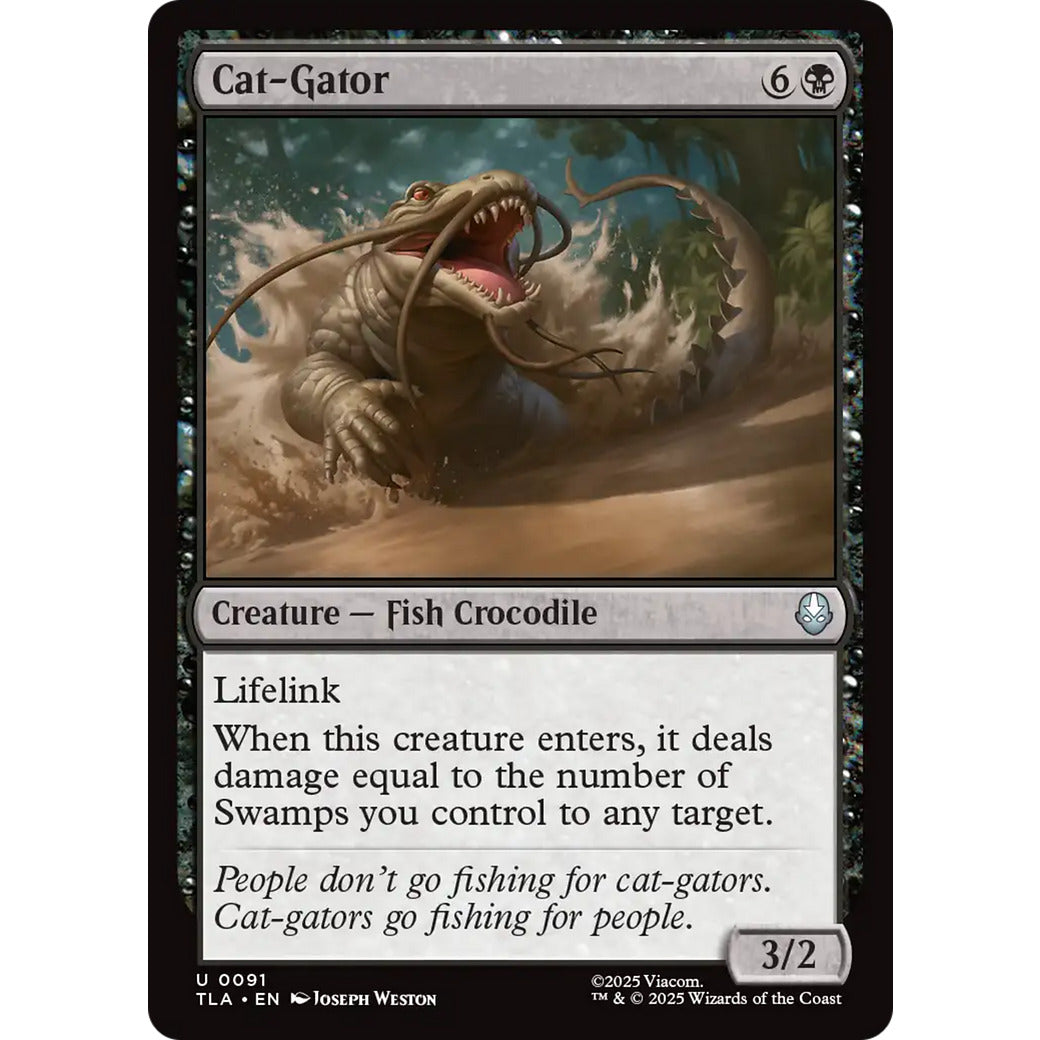 Cat-Gator (Avatar: The Last Airbender) Near Mint Foil