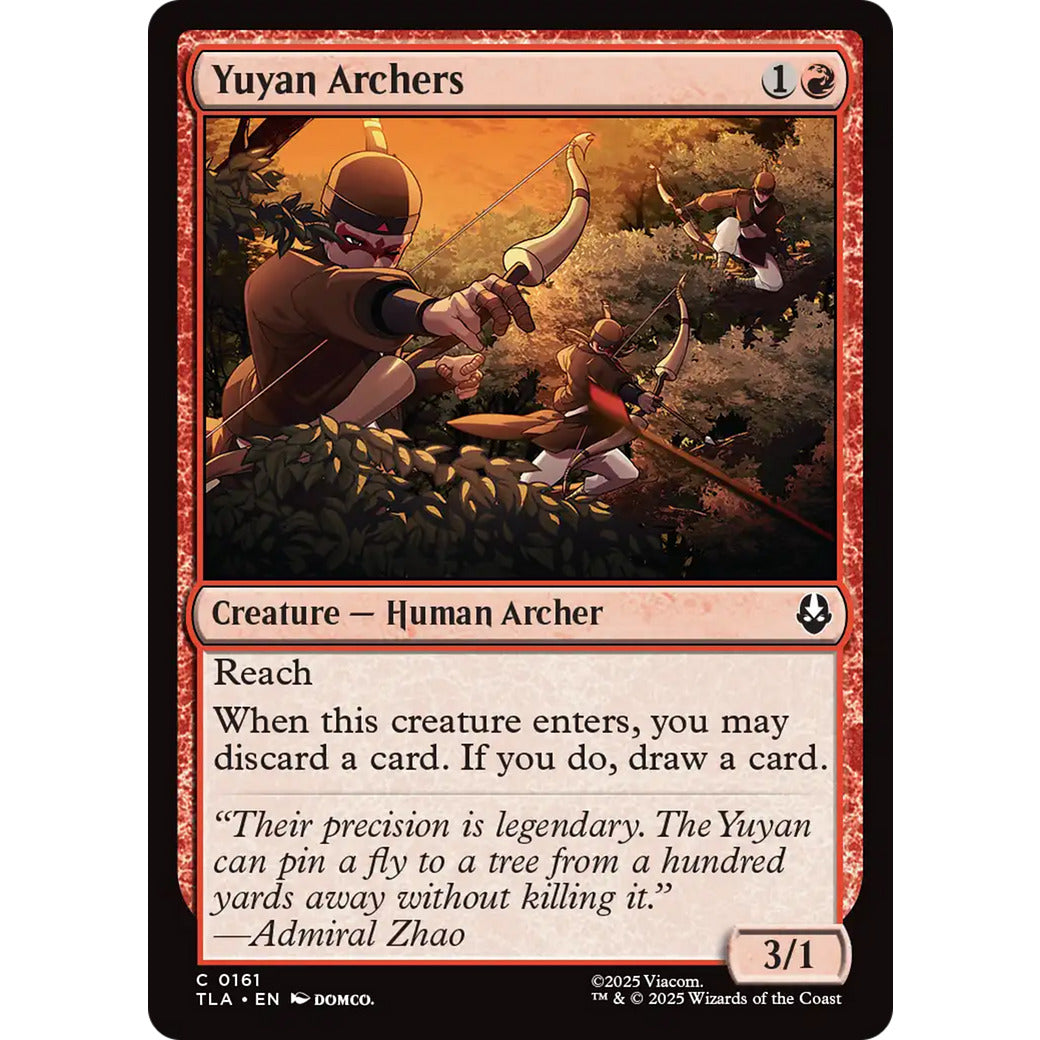 Yuyan Archers (Avatar: The Last Airbender) Near Mint Foil