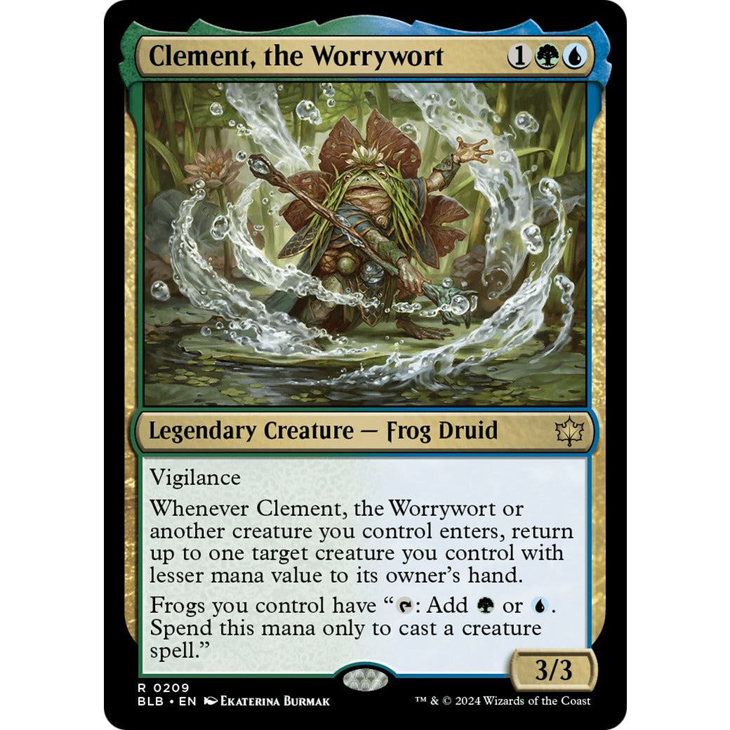 Clement, the Worrywort (Bloomburrow) Near Mint