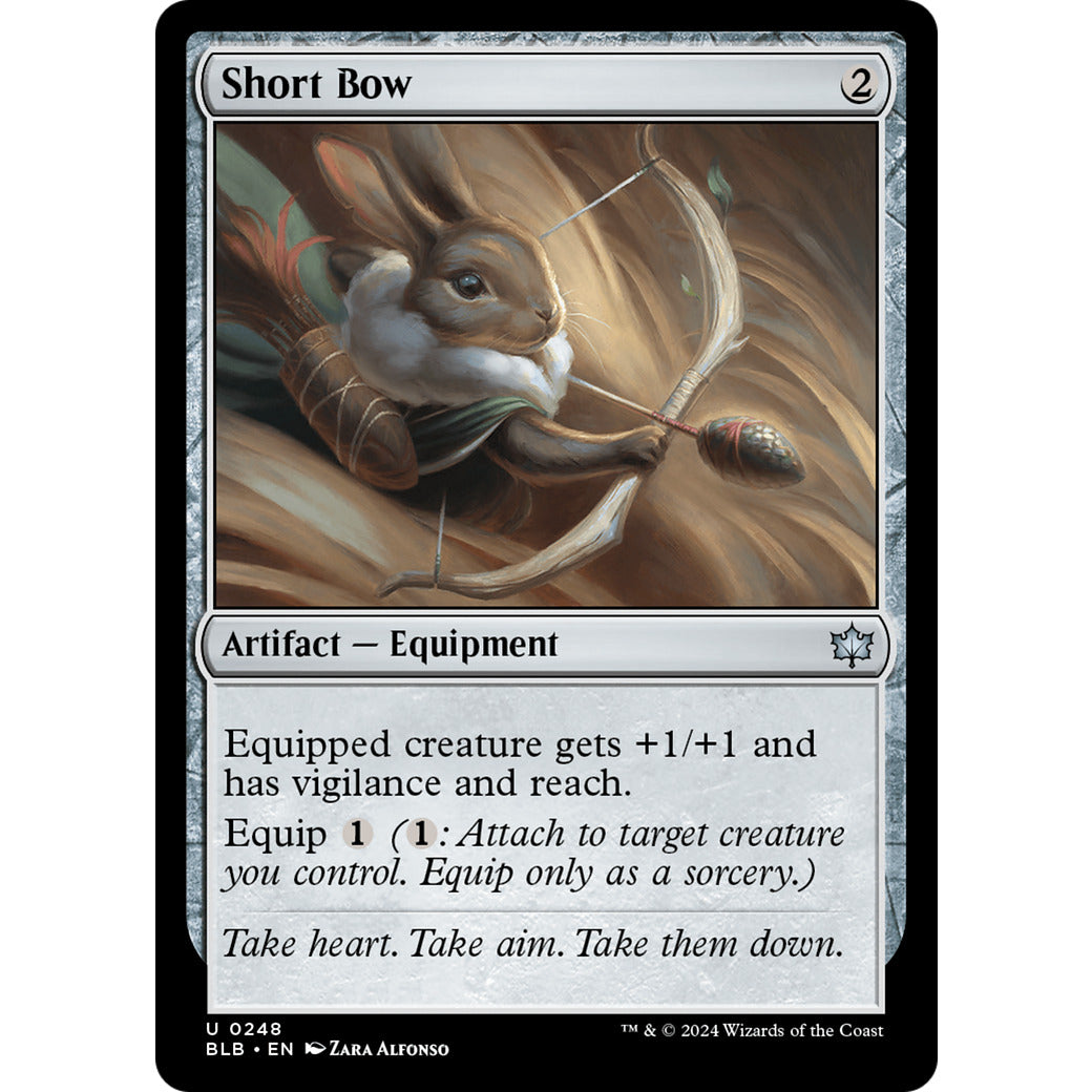 Short Bow (Bloomburrow) Near Mint Foil