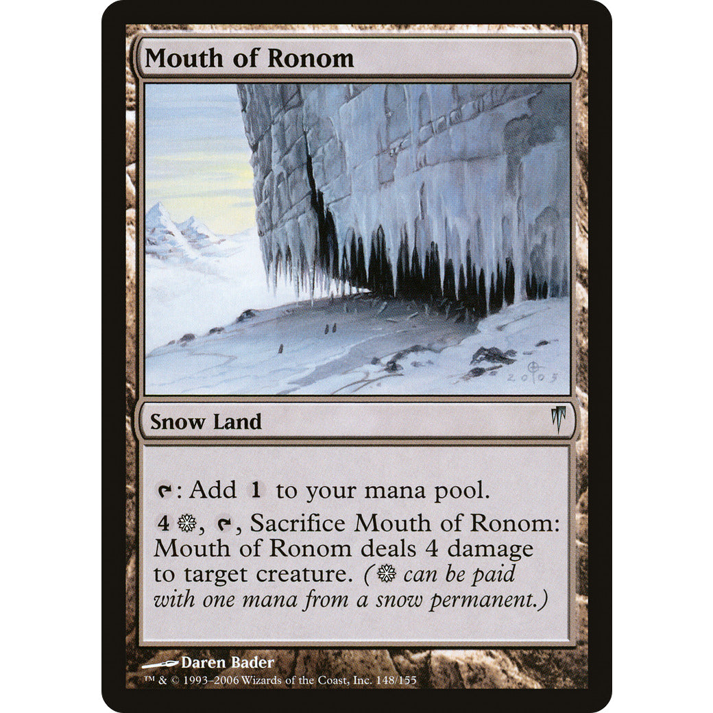 Mouth of Ronom (Coldsnap) Light Play