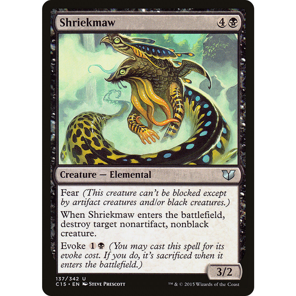 Shriekmaw (Commander 2015) Light Play