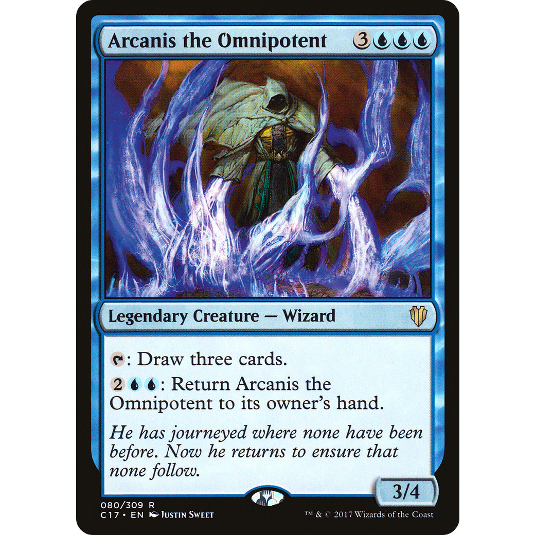 Arcanis the Omnipotent (Commander 2017) Light Play