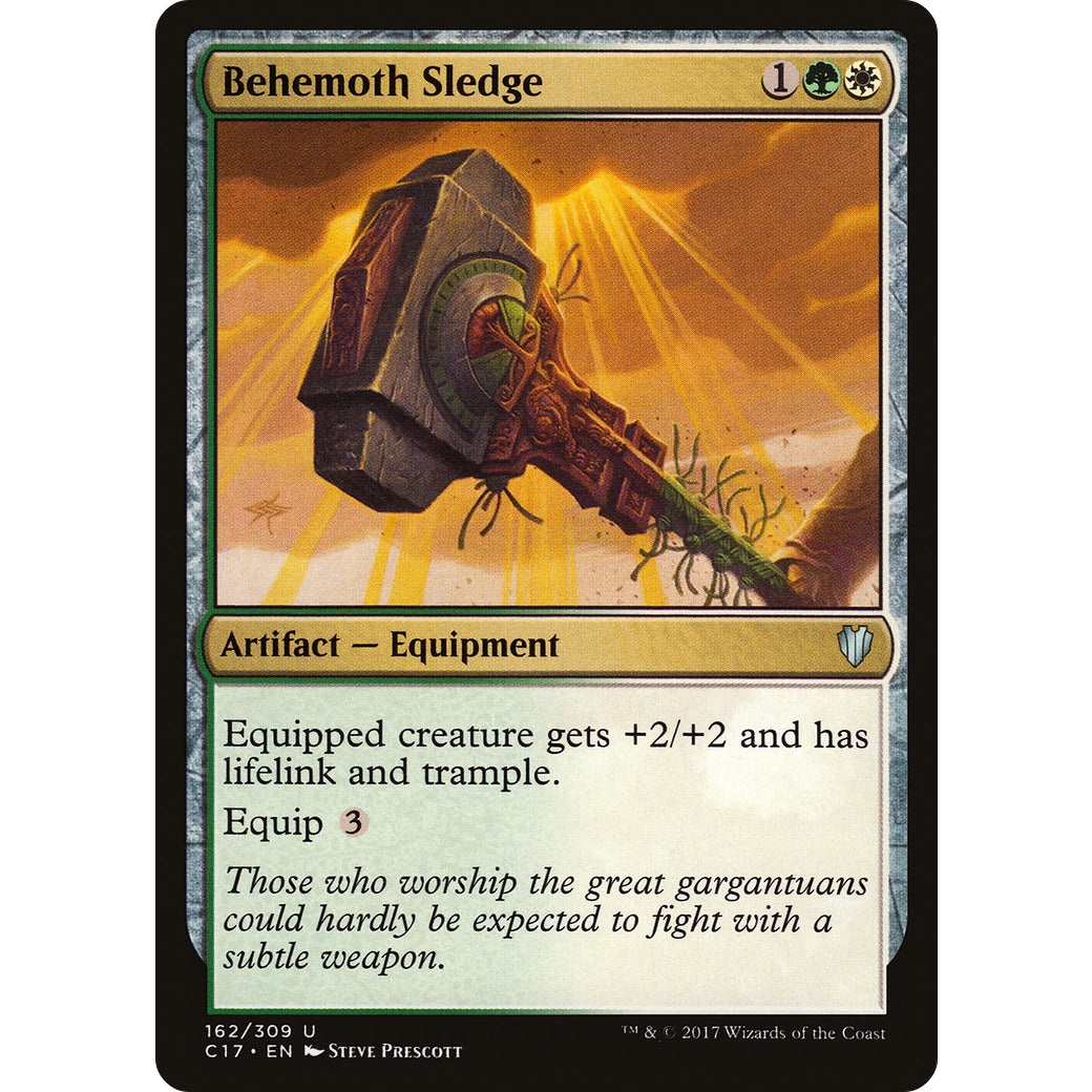 Behemoth Sledge (Commander 2017) Light Play