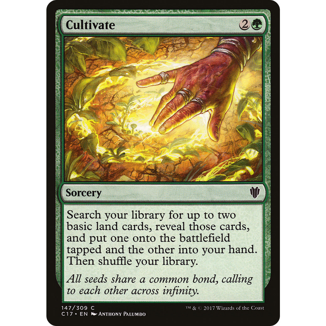 Cultivate (Commander 2017) Light Play