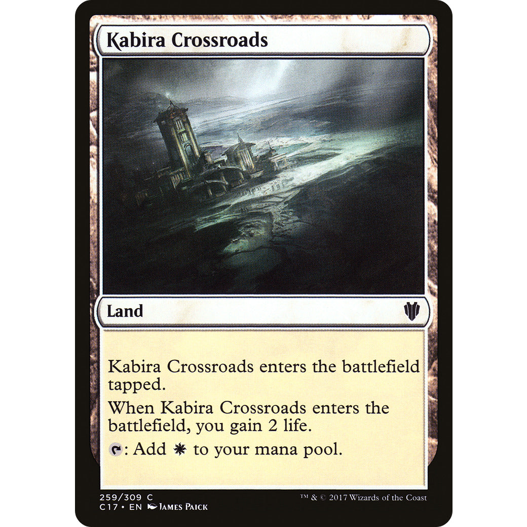 Kabira Crossroads (Commander 2017) Light Play