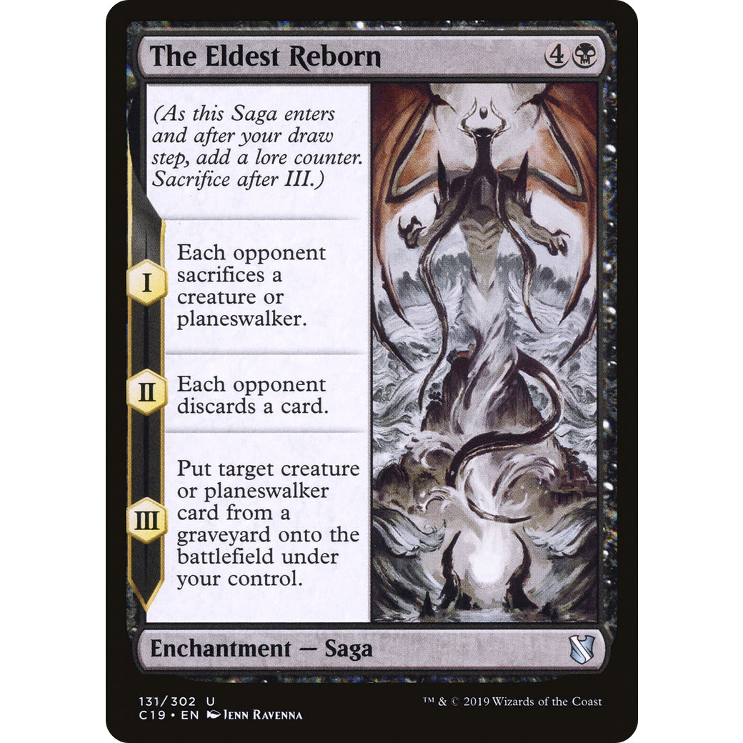 The Eldest Reborn (Commander 2019) Light Play