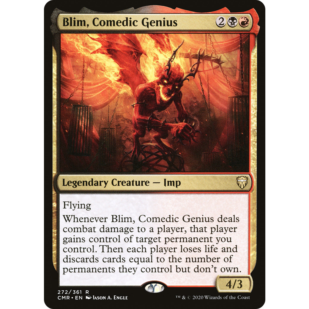 Blim, Comedic Genius (Commander Legends) Near Mint