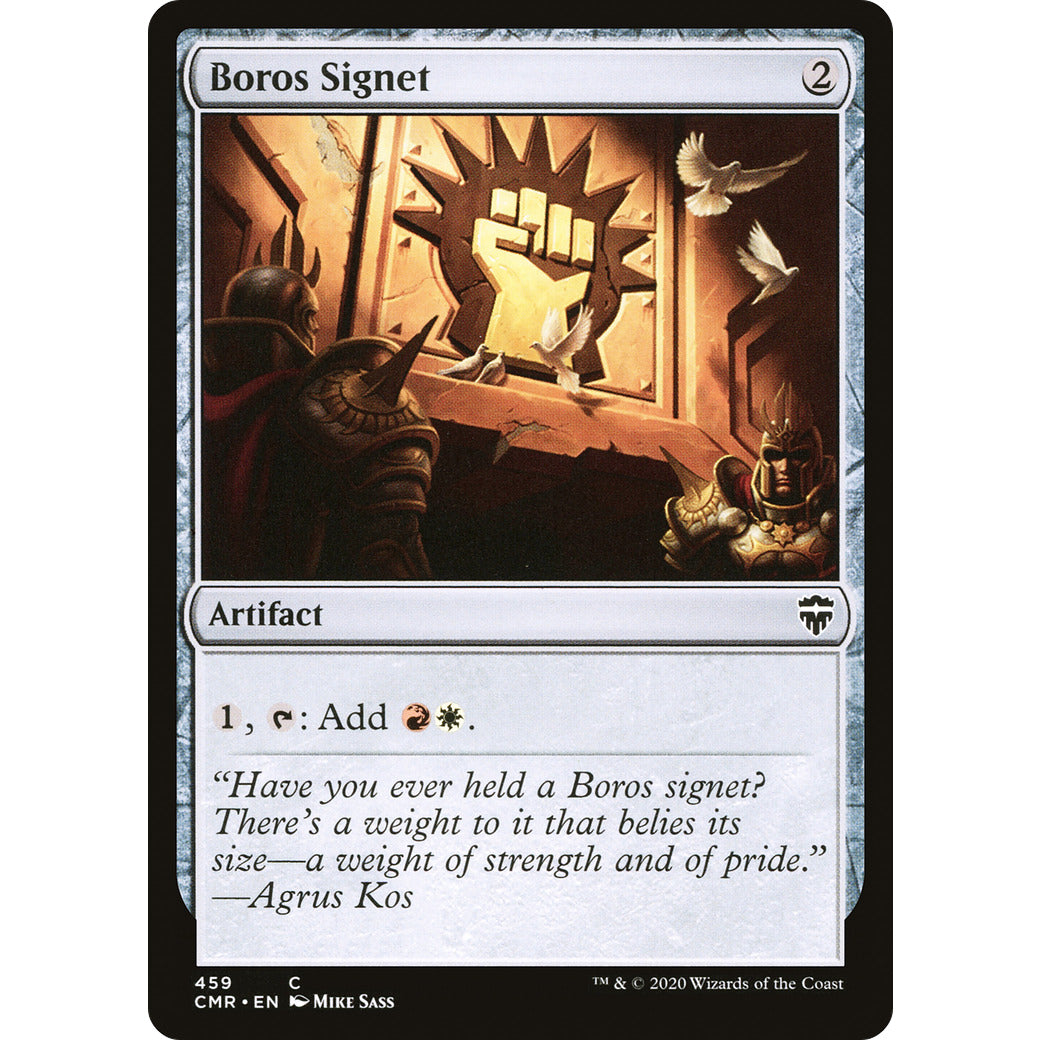 Boros Signet (Commander Legends) Light Play
