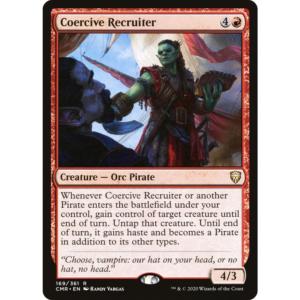 Coercive Recruiter (Commander Legends) Near Mint