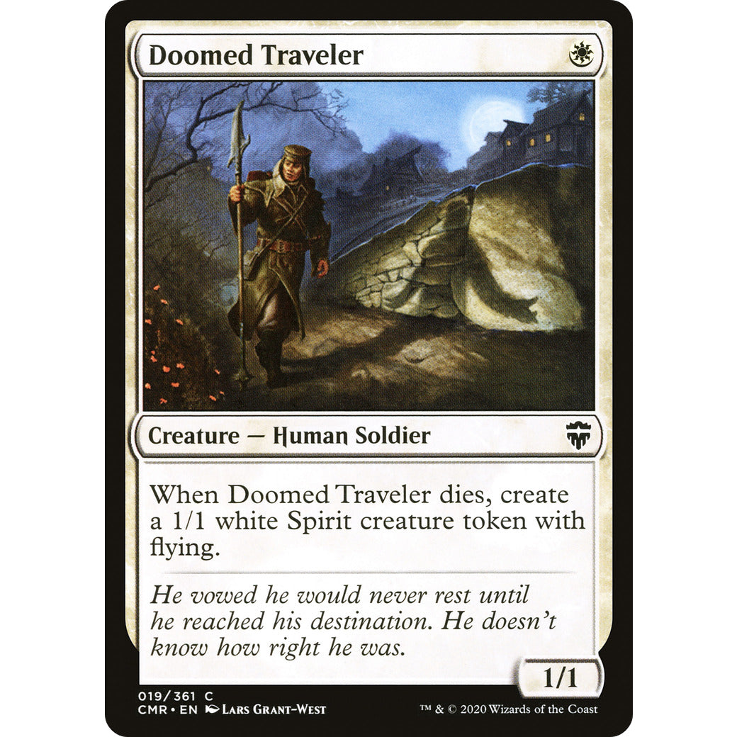 Doomed Traveler (Commander Legends) Near Mint Foil