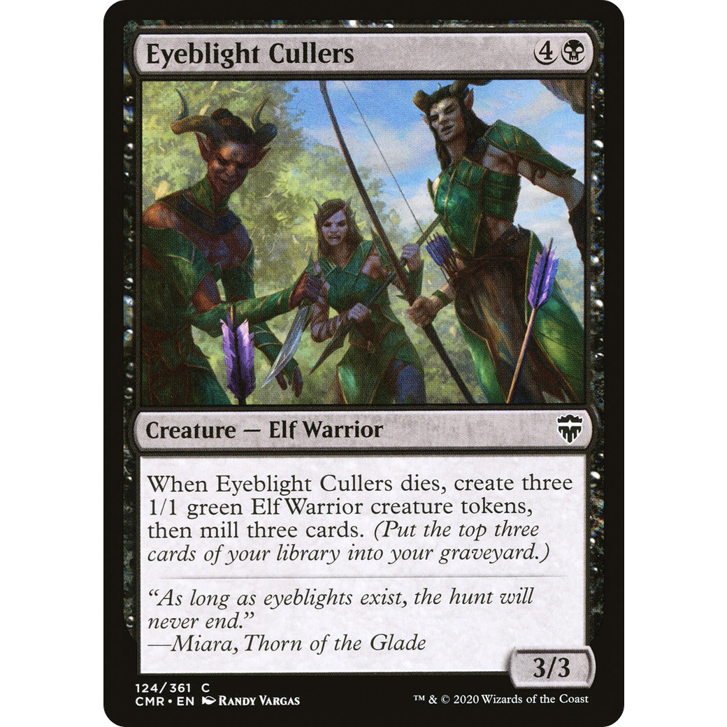Eyeblight Cullers (Commander Legends) Near Mint Foil