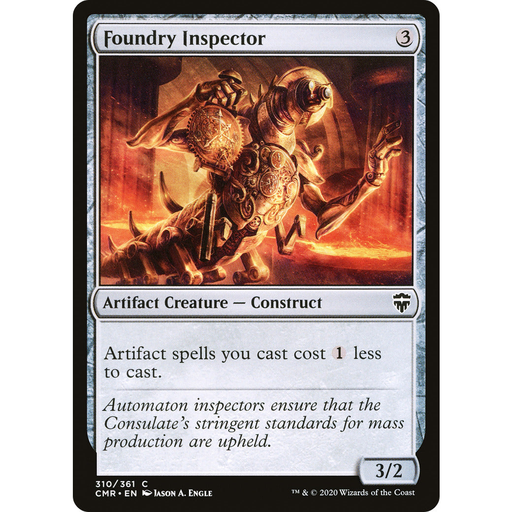 Foundry Inspector (Commander Legends) Near Mint Foil