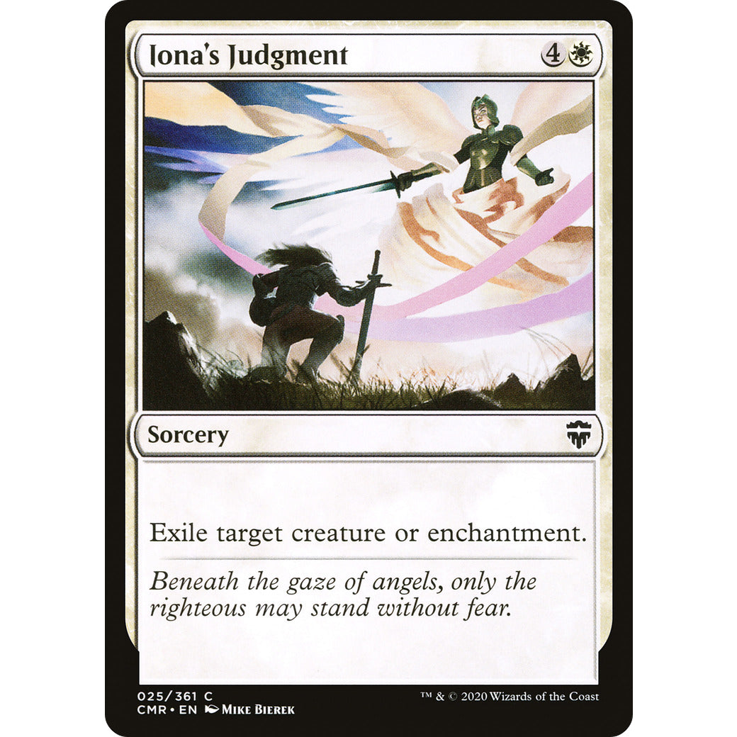 Iona's Judgment (Commander Legends) Near Mint Foil