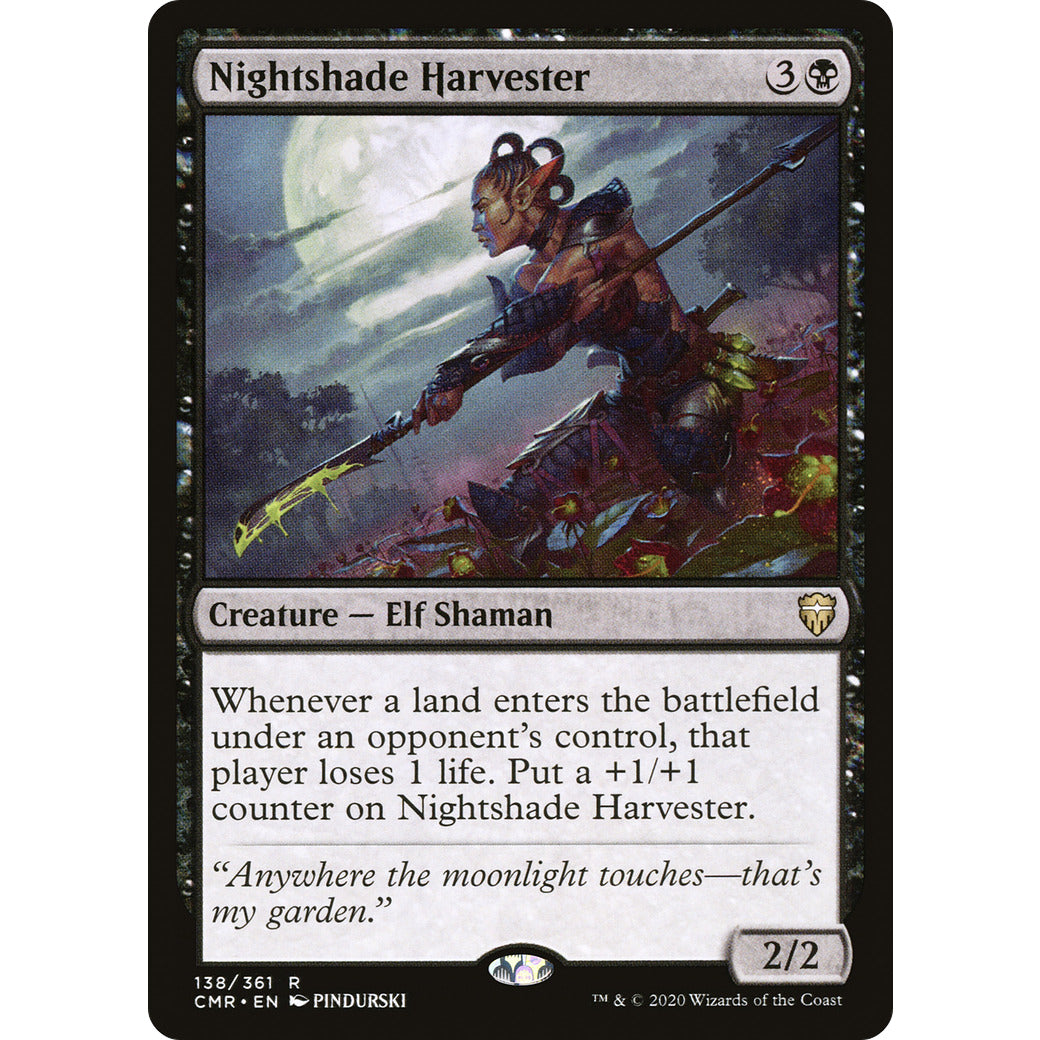 Nightshade Harvester (Commander Legends) Near Mint