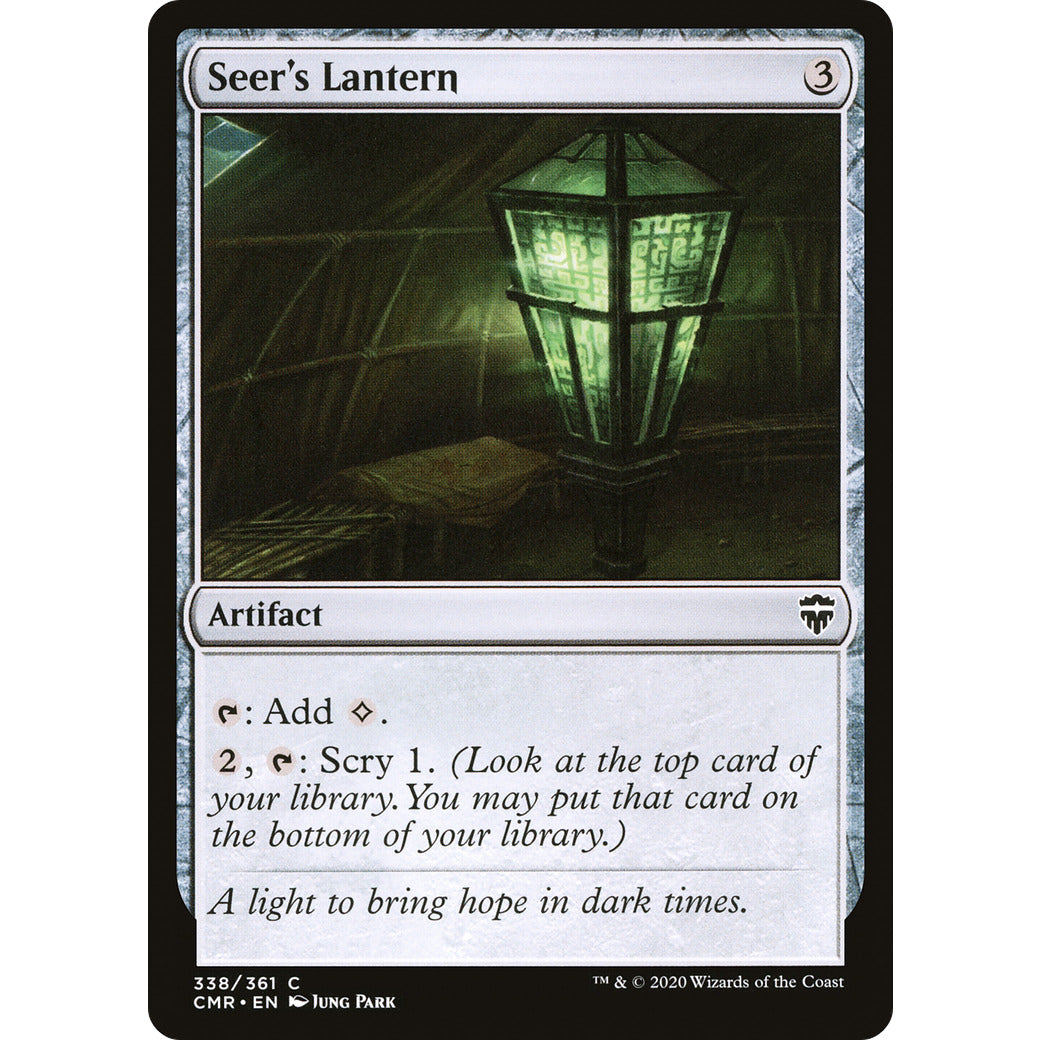 Seer's Lantern (Commander Legends) Light Play Foil