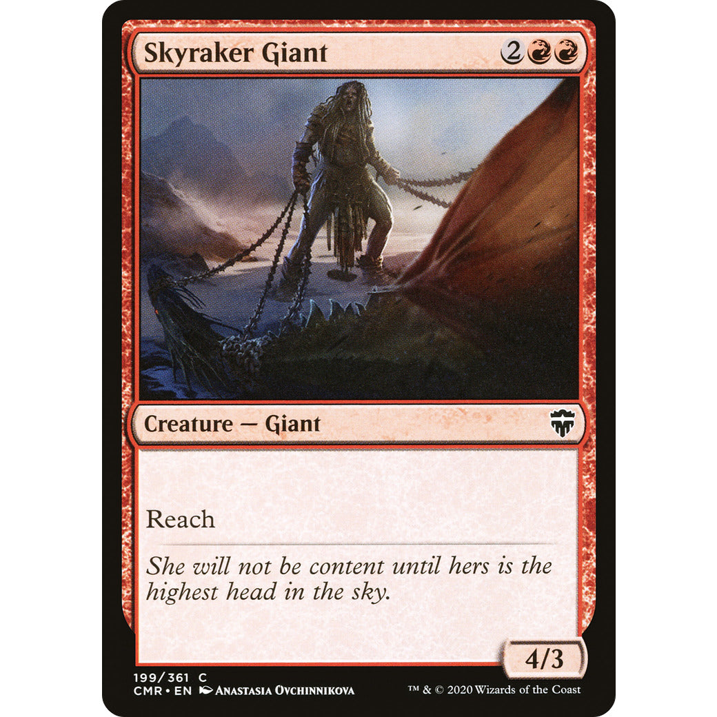 Skyraker Giant (Commander Legends) Near Mint Foil