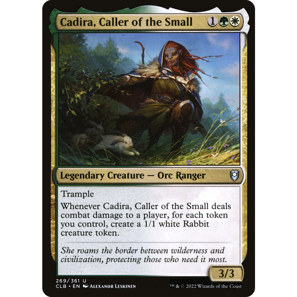 Cadira, Caller of the Small (Commander Legends: Battle for Baldur's Gate) Light Play