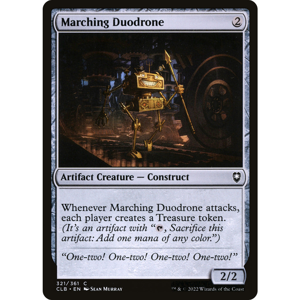 Marching Duodrone (Commander Legends: Battle for Baldur's Gate) Light Play Foil