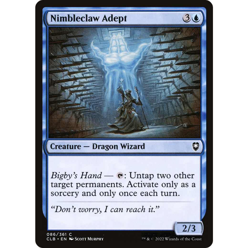 Nimbleclaw Adept (Commander Legends: Battle for Baldur's Gate) Light Play Foil