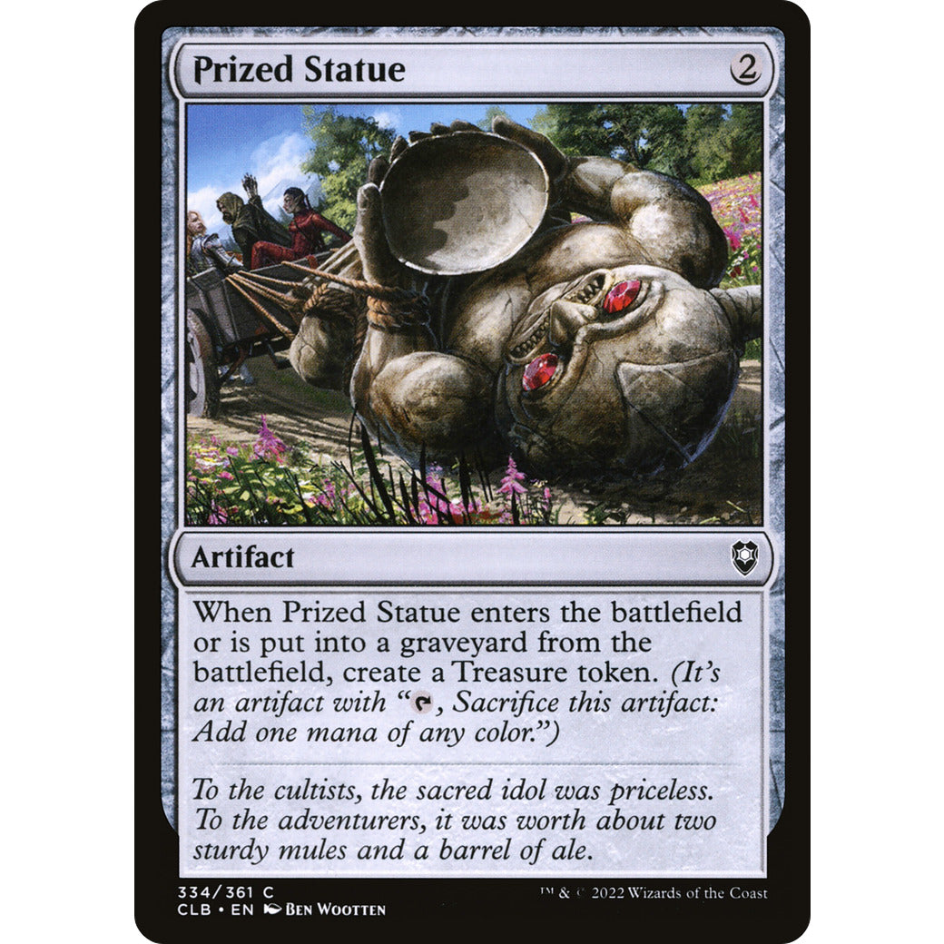 Prized Statue (Commander Legends: Battle for Baldur's Gate) Light Play Foil