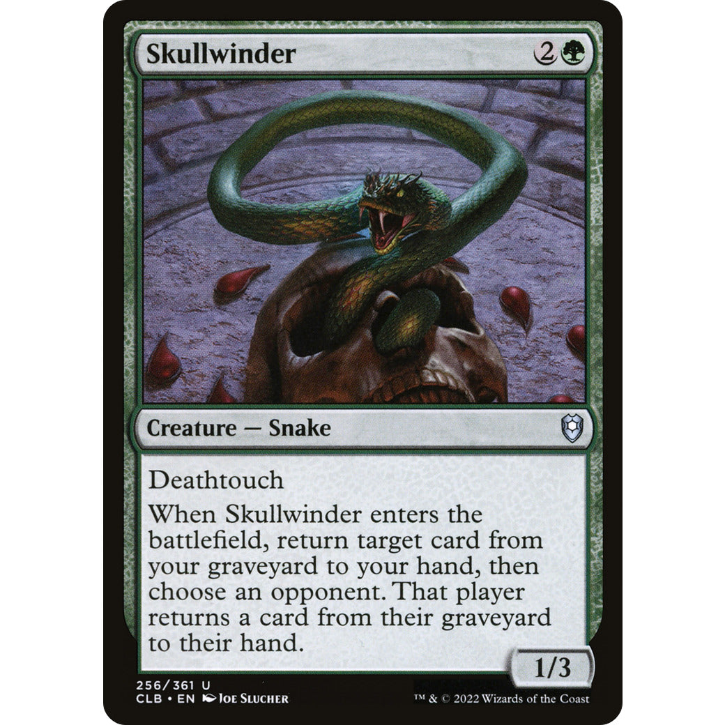 Skullwinder (Commander Legends: Battle for Baldur's Gate) Light Play Foil
