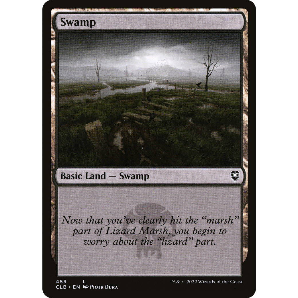 Swamp (462) (Commander Legends: Battle for Baldur's Gate) Near Mint Foil