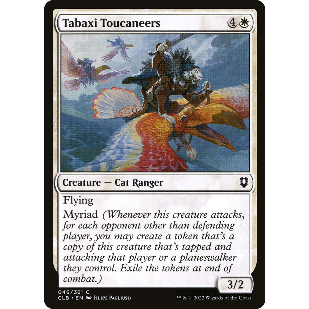 Tabaxi Toucaneers (Commander Legends: Battle for Baldur's Gate) Light Play Foil