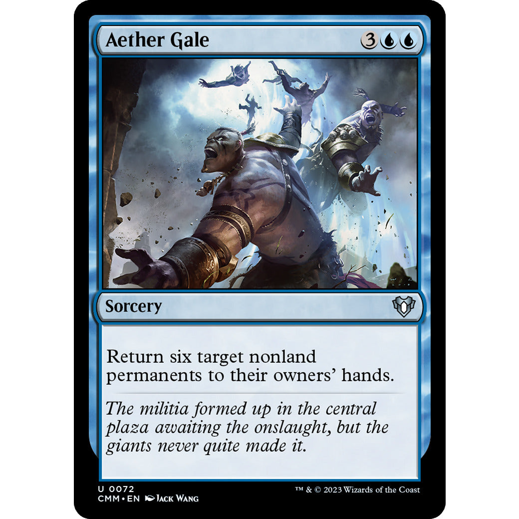 Aether Gale (Commander Masters) Near Mint
