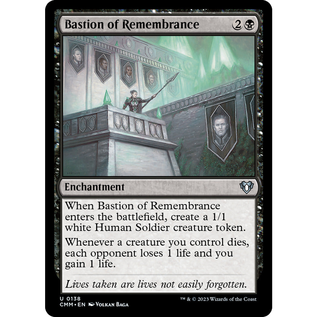 Bastion of Remembrance (Commander Masters) Near Mint