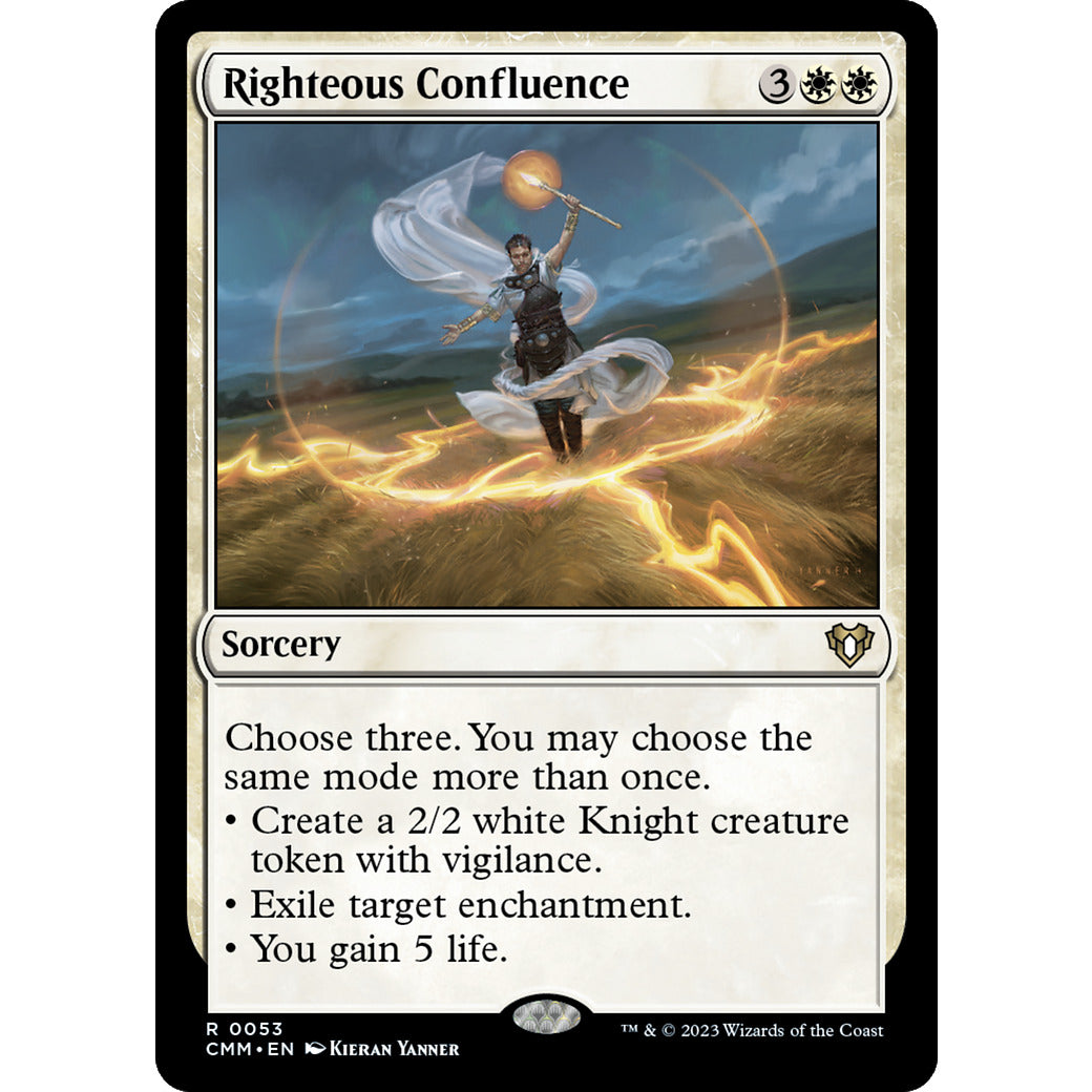 Righteous Confluence (Commander Masters) Near Mint