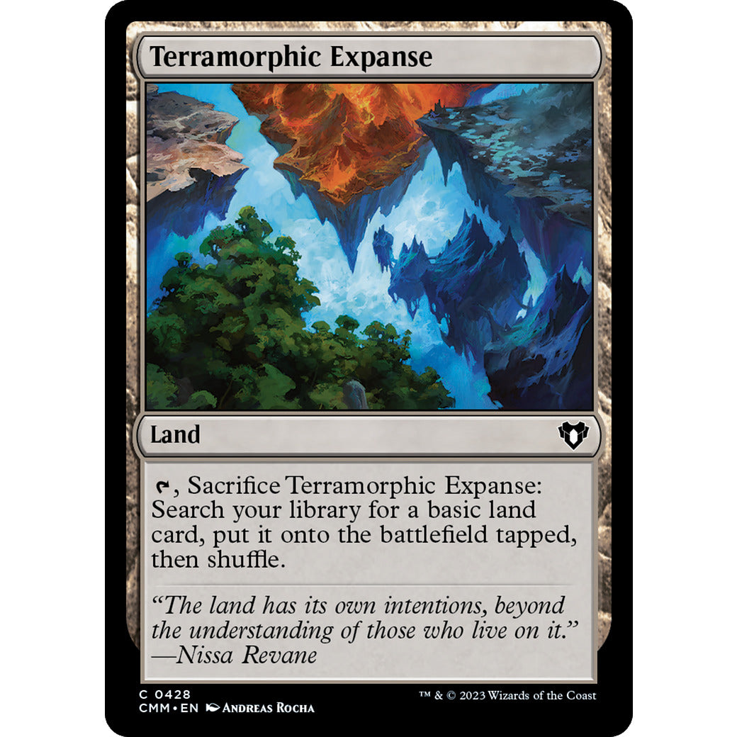 Terramorphic Expanse (Commander Masters) Near Mint