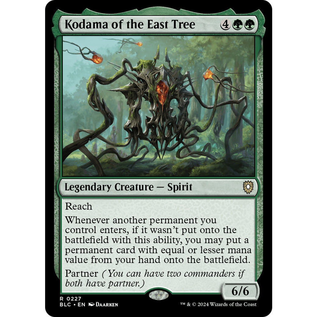 Kodama of the East Tree (Commander: Bloomburrow) Light Play